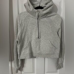 Lululemon 1/2 zip Scuba Hoodie